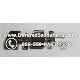 DOOR HINGES - GLASS DOOR HINGE STYLE 9 COMPLETE SET 11