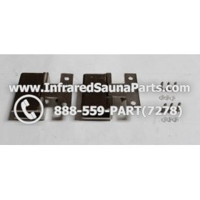 DOOR HINGES - GLASS DOOR HINGE STYLE 10 COMPLETE SET 11