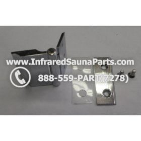 DOOR HINGES - GLASS DOOR HINGE STYLE 12 COMPLETE SET 7